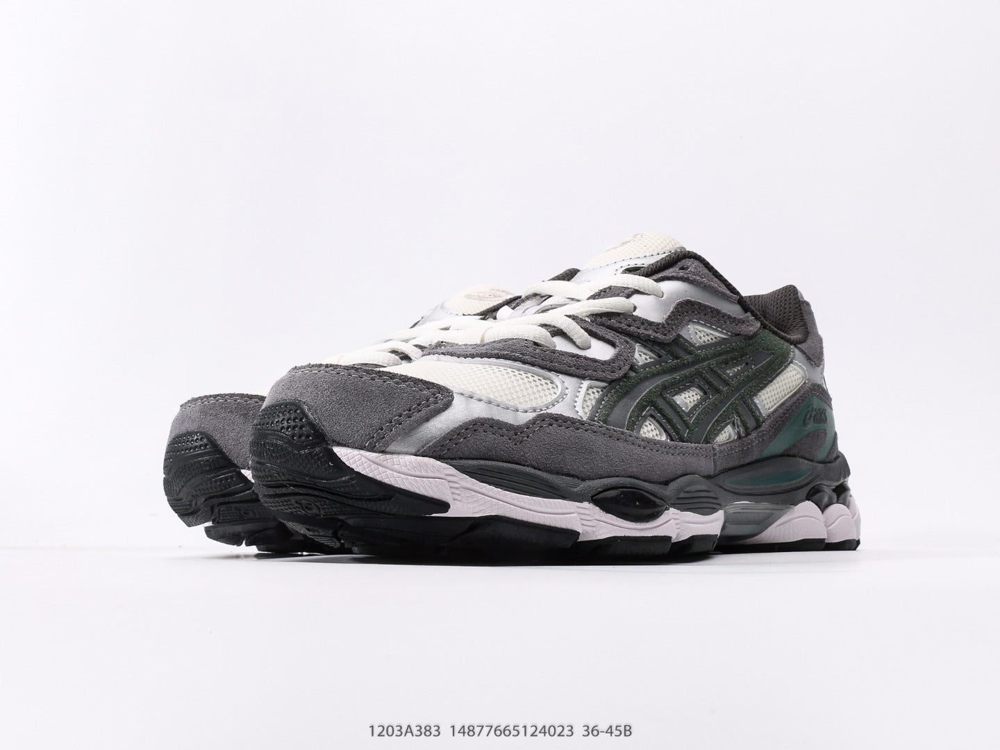 حذاء ASICS GEL-NYC "كريمي/رمادي فولاذي"