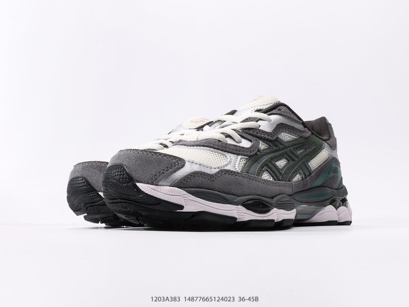 حذاء ASICS GEL-NYC "كريمي/رمادي فولاذي"
