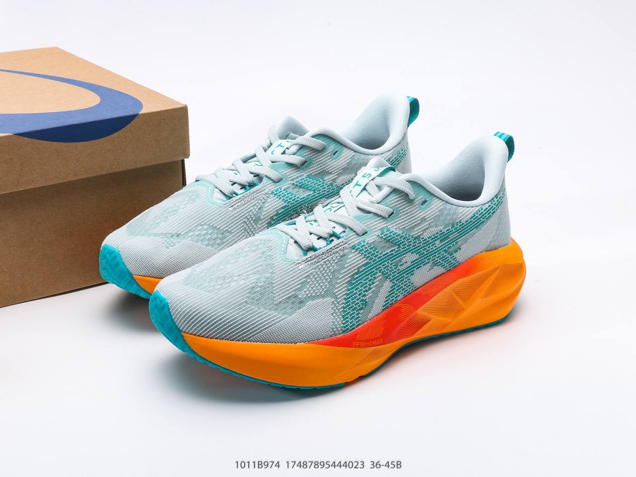 حذاء ASICS Novablast 5 "Soothing Sea Wave Teal"