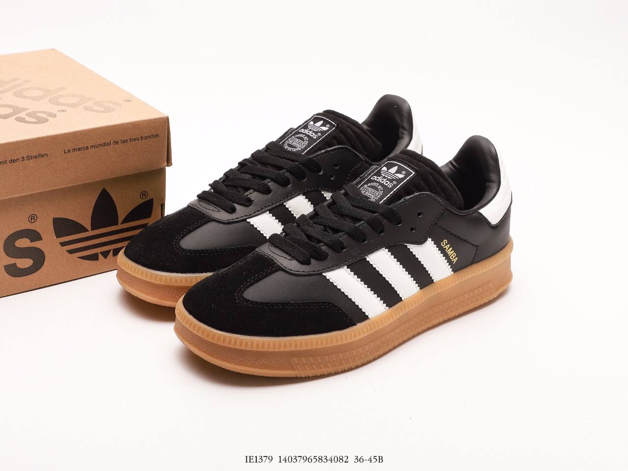 Adidas Samba XLG Core Black Gum