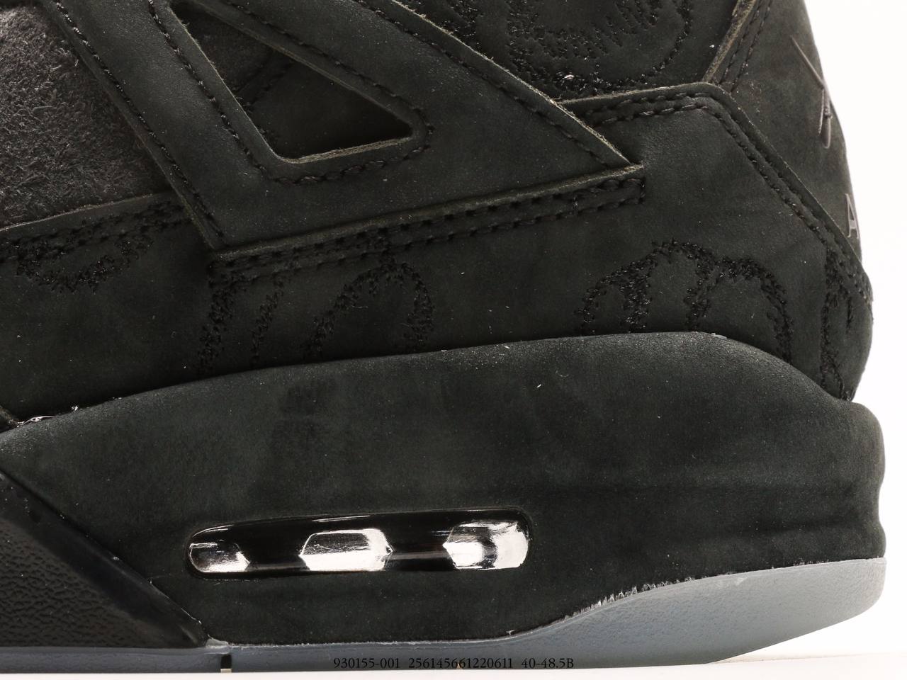 Jordan 4 Retro Kaws Black