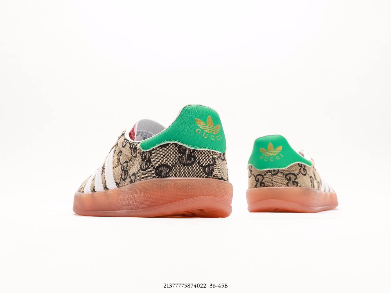 Adidas Gazelle X Gucci GG Monogram