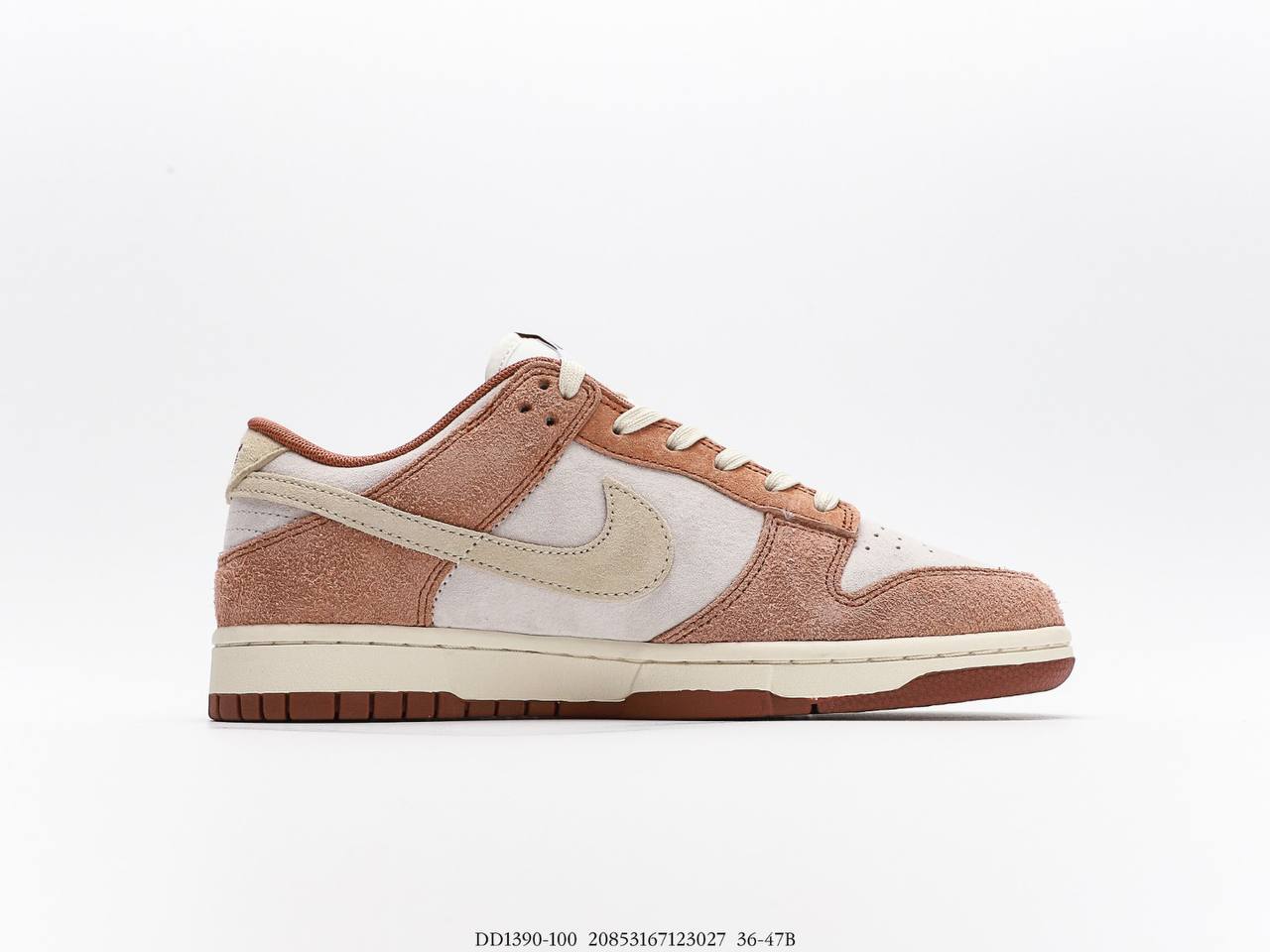 Nike Dunk Low Retro PRM Medium Curry White Brown