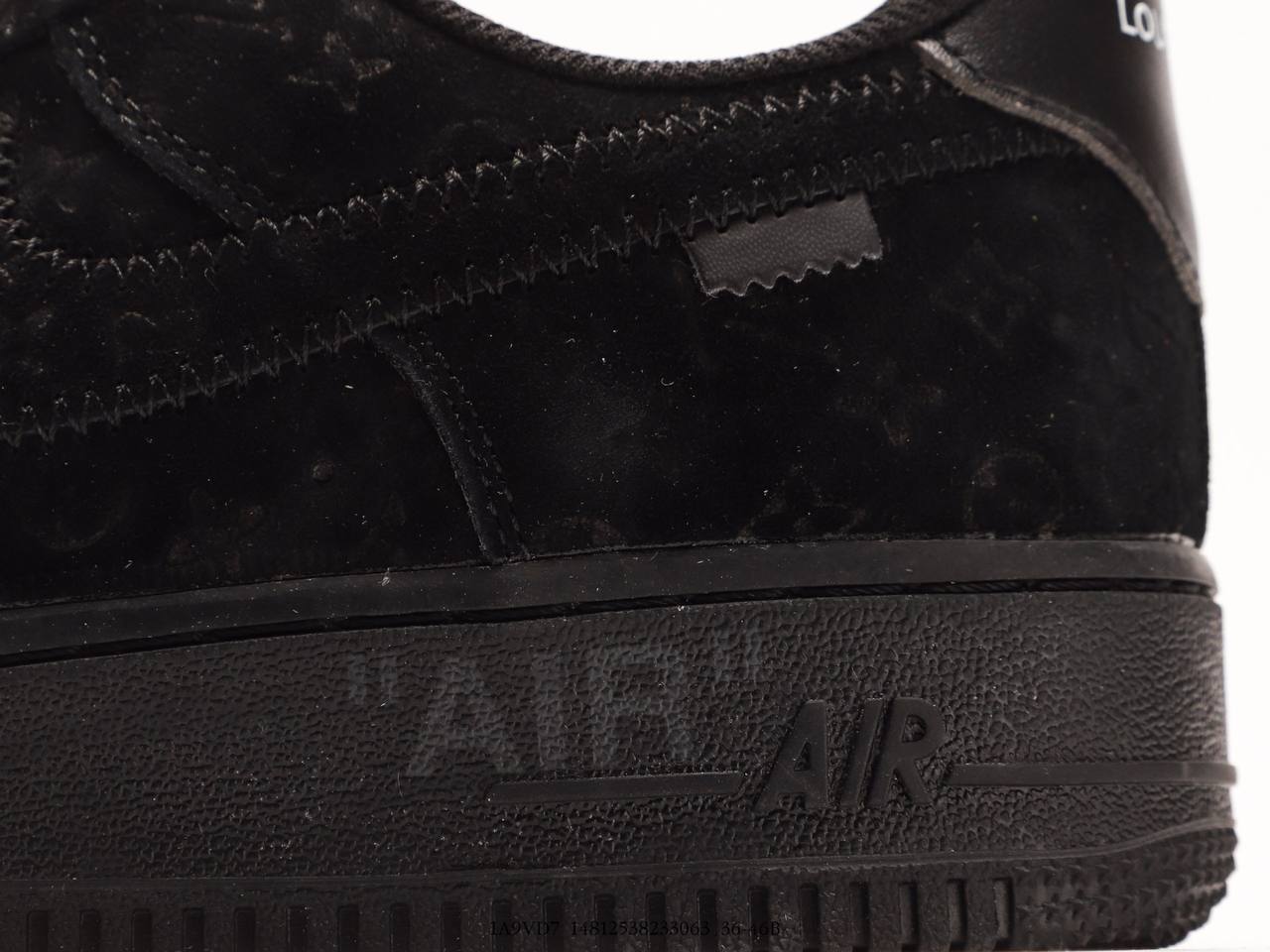 Louis Vuitton Nike Air Force 1 Low Black