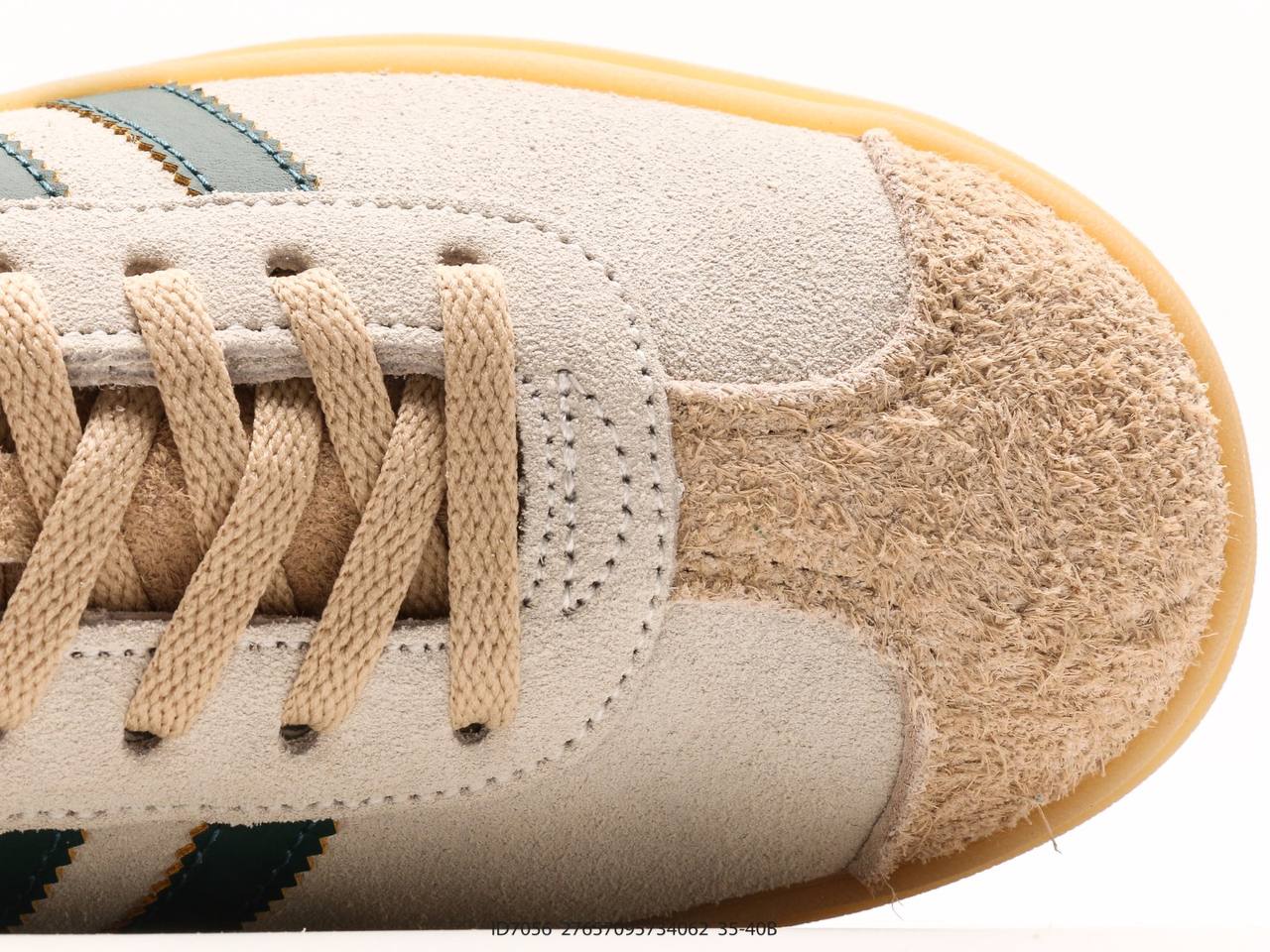 Adidas Gazelle Bold Magic Beige Collegiate Green