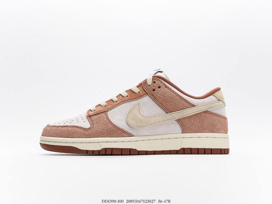 Nike Dunk Low Retro PRM Medium Curry White Brown