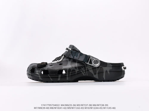 Crocs Classic Clog A Bathing Ape ABC Camo Black