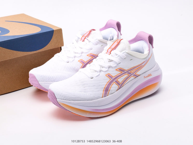 ASICS Gel-Nimbus 27White Livht Ube