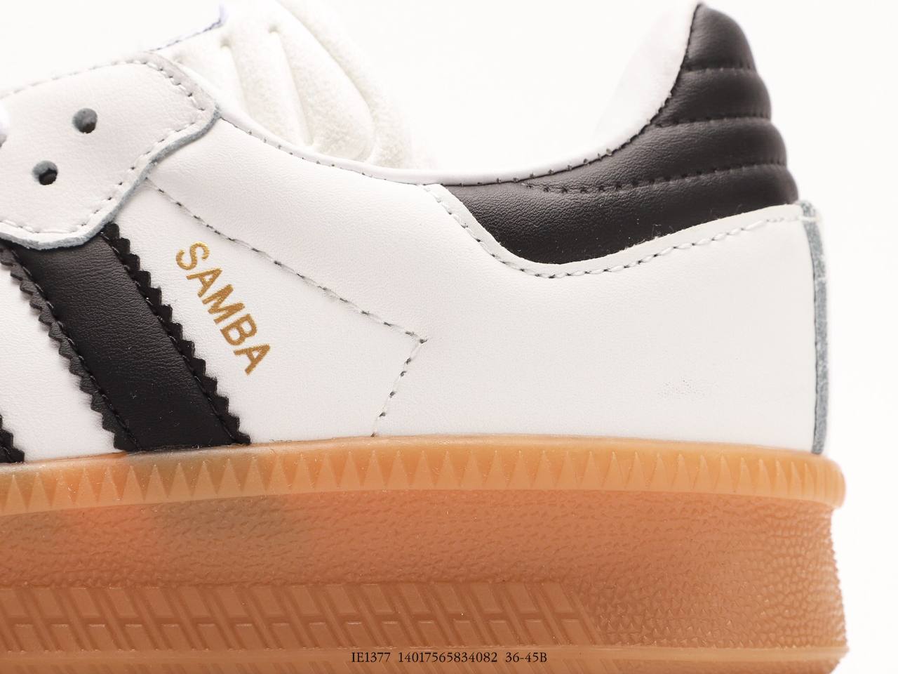 Adidas Samba XLG White Black Gum