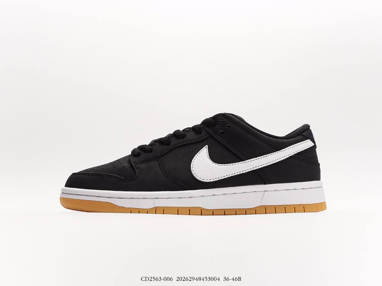 Nike SB Dunk Low Pro Zoom Black Gum