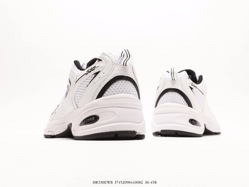 New Balance 530 White Black Silver