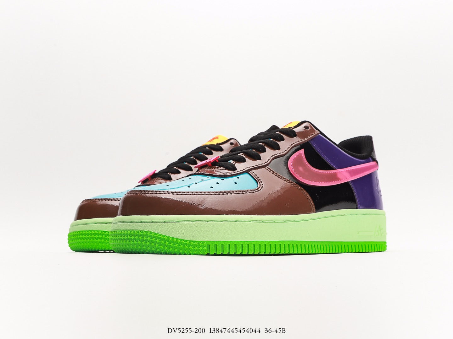 Nike Aor Force 1 Low SP undefeated Multi-Patent Pink Prime