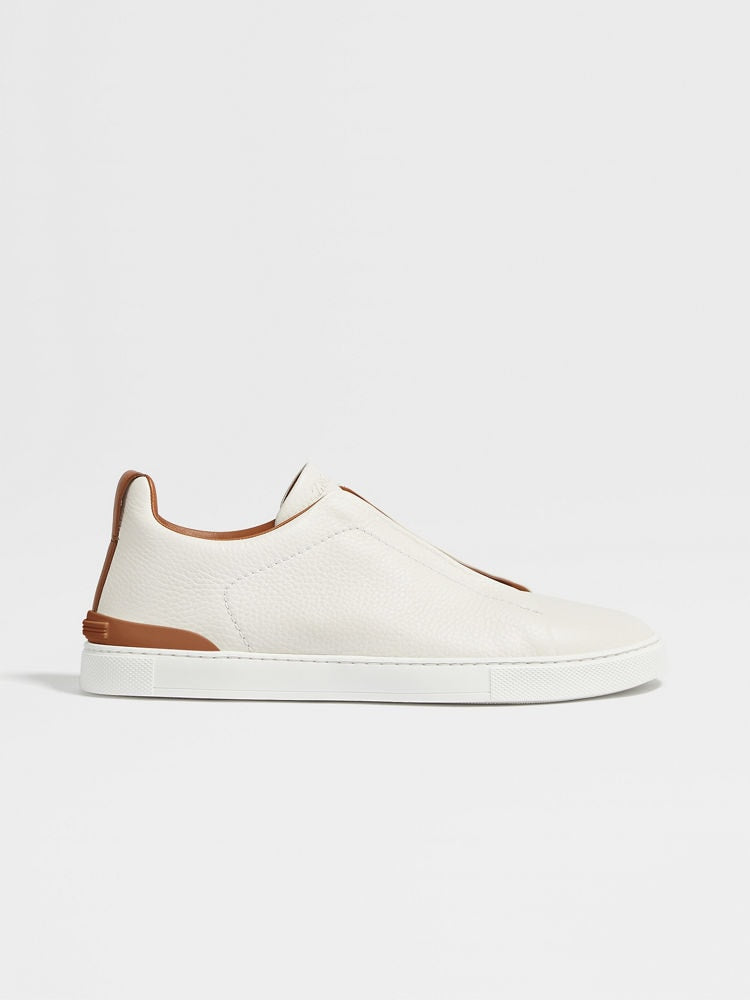 OFF WHITE DEERSKIN TRIPLE STITCH™ SNEAKERS