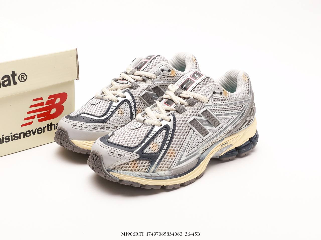 New Balance 1906 Beige Grey Indigo