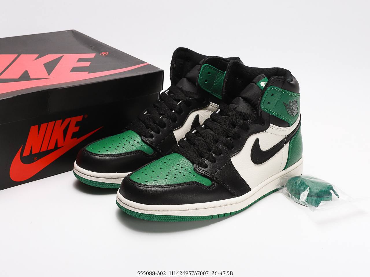 Jordan 1 Retro High OG Pine Green Black