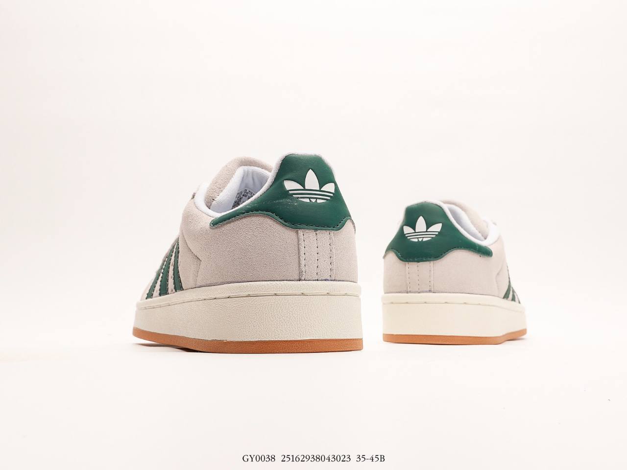 Adidas Campus 00s Crystal White Green