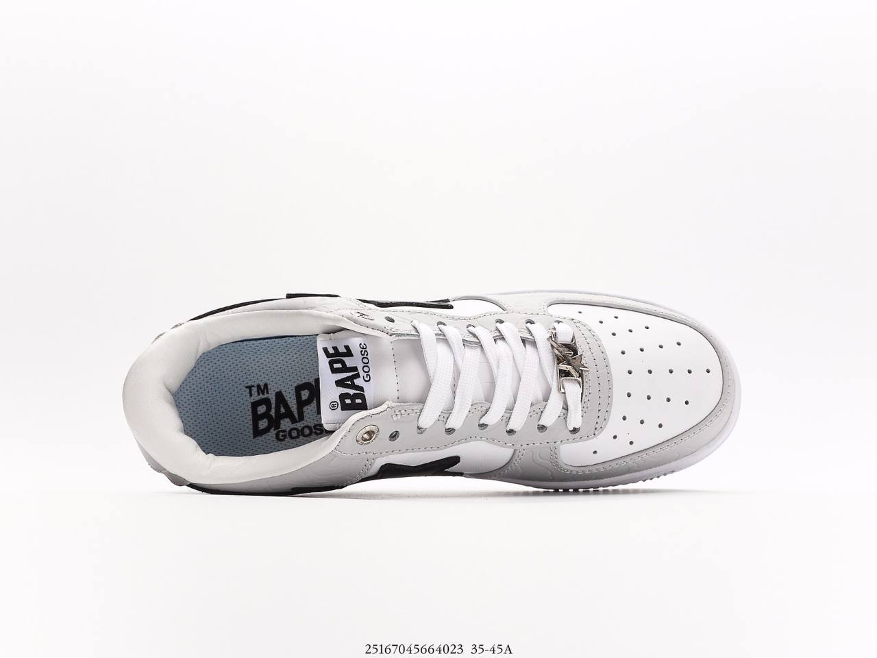 A Bathing Ape Bape Sta Low Grey Black