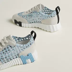 Hermes Sneakers Bouncing Blue Clair Blanc