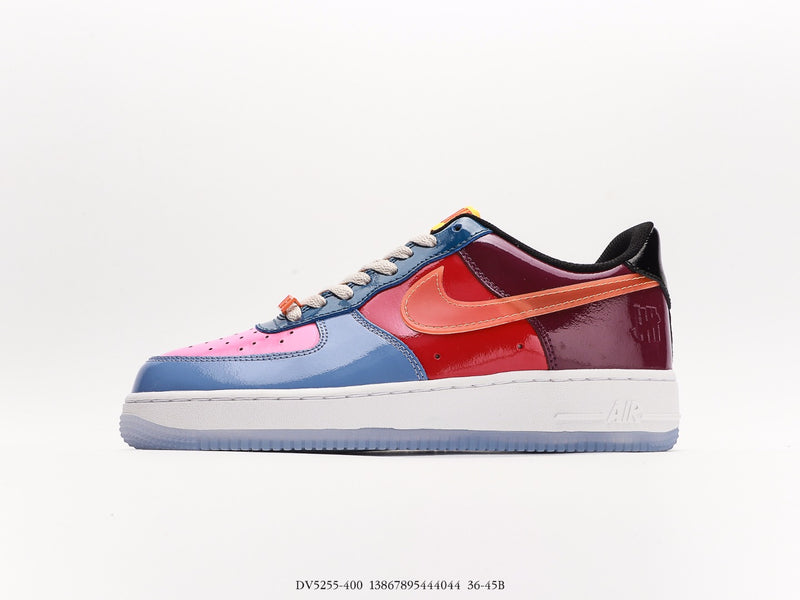 حذاء Nike Aor Force 1 Low SP متعدد براءات الاختراع باللون البرتقالي الكامل