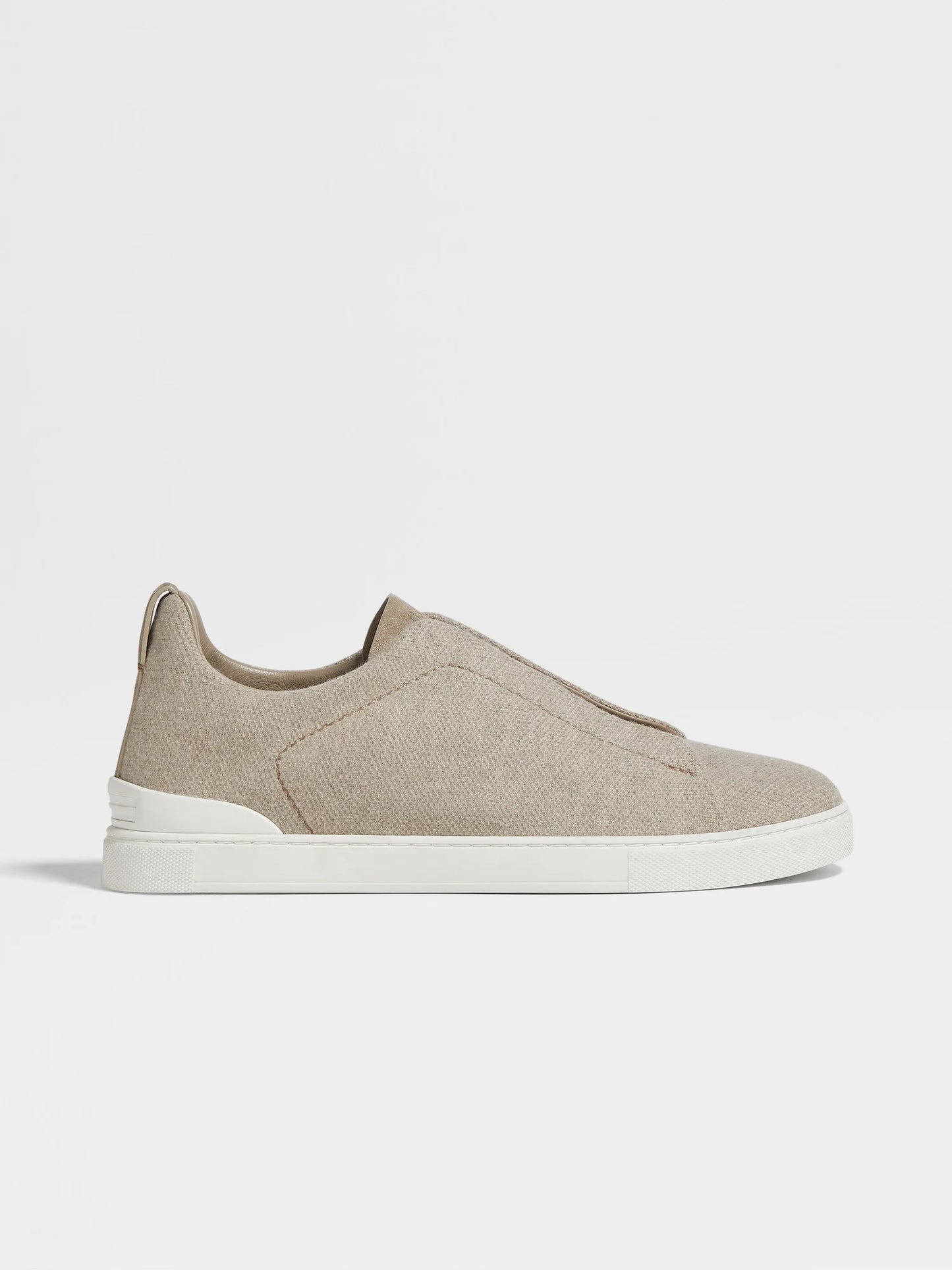 LIGHT TAUPE CASHMERE TRIPLE STITCH™ SNEAKERS