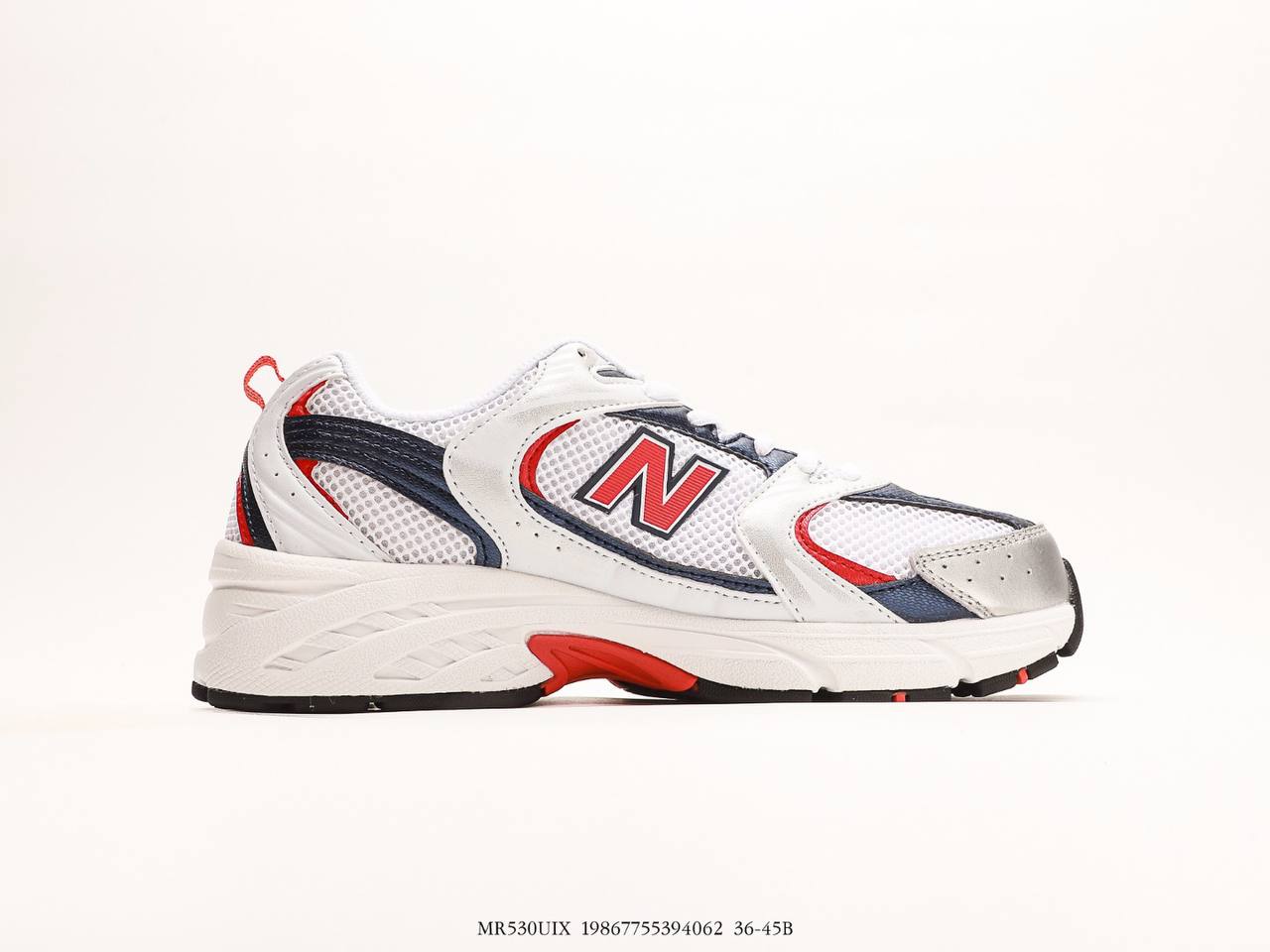 New Balance 530 White Red Blue