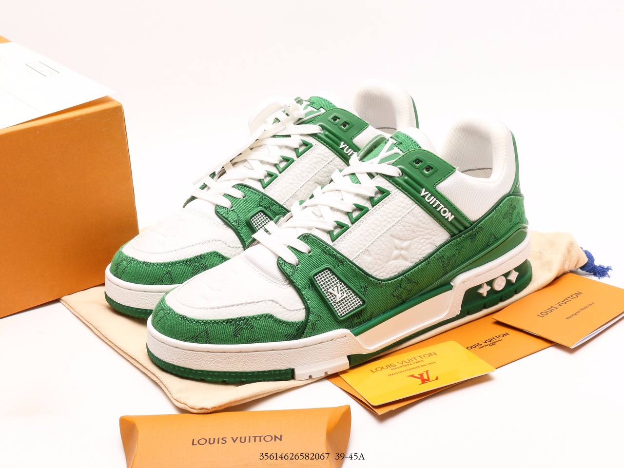 Louis Vuitton Trainer Green