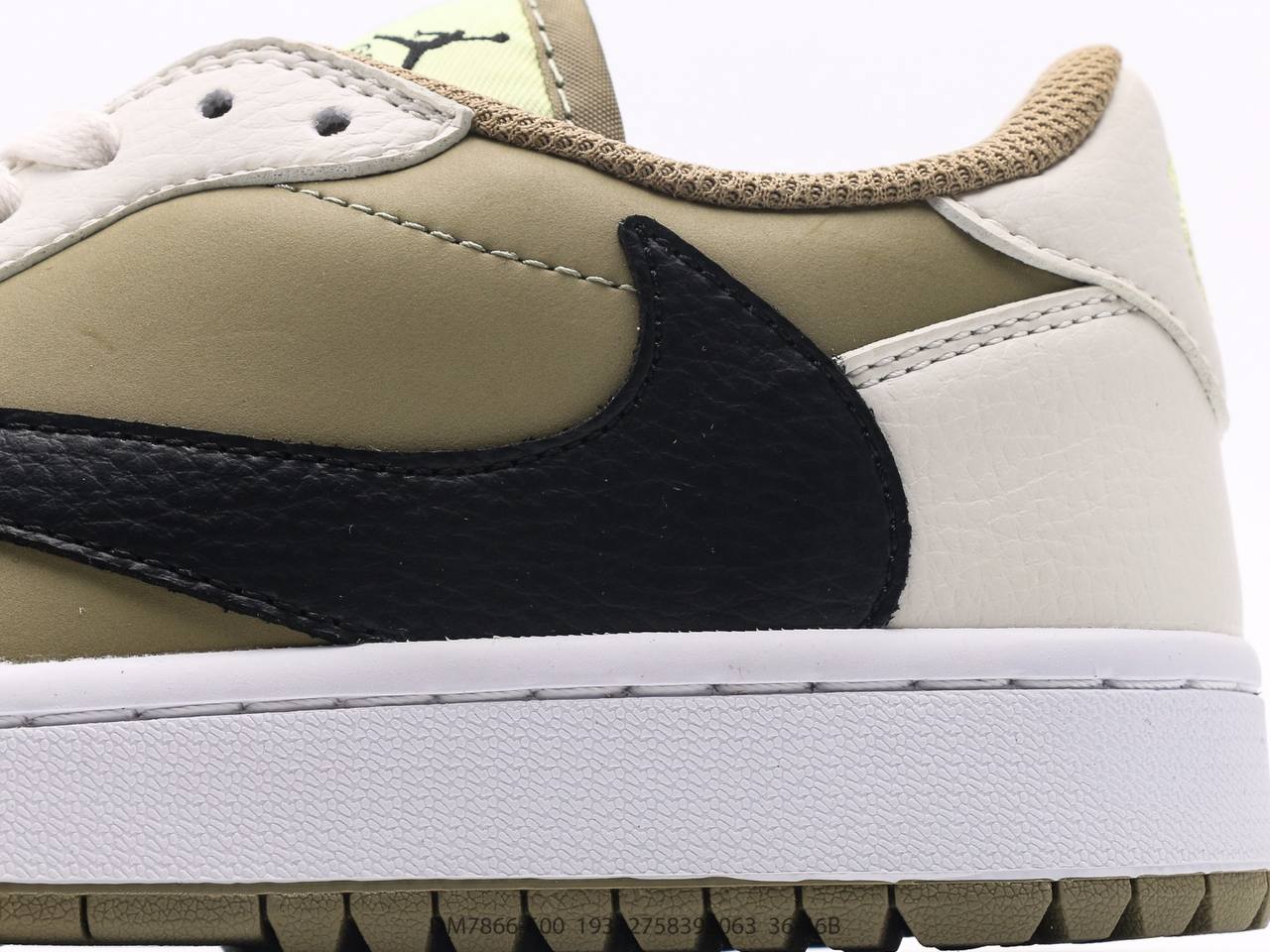 Jordan 1 Retro Low Gold Travis Scott Natural Olive