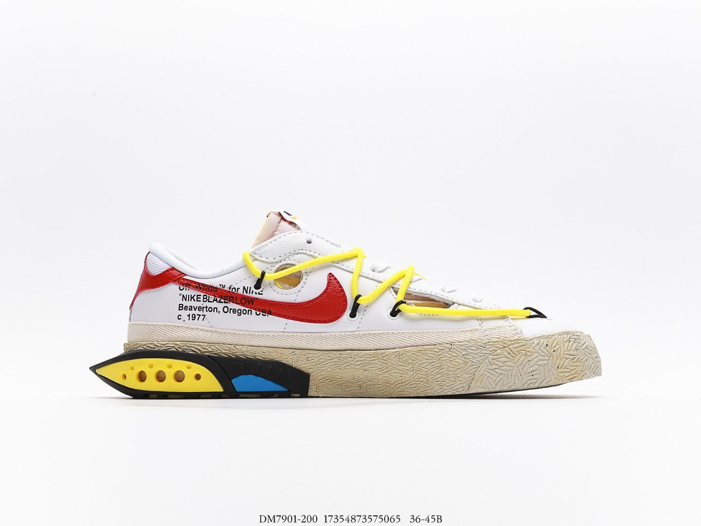 Nike Blazer Low Off-White White Electro Green