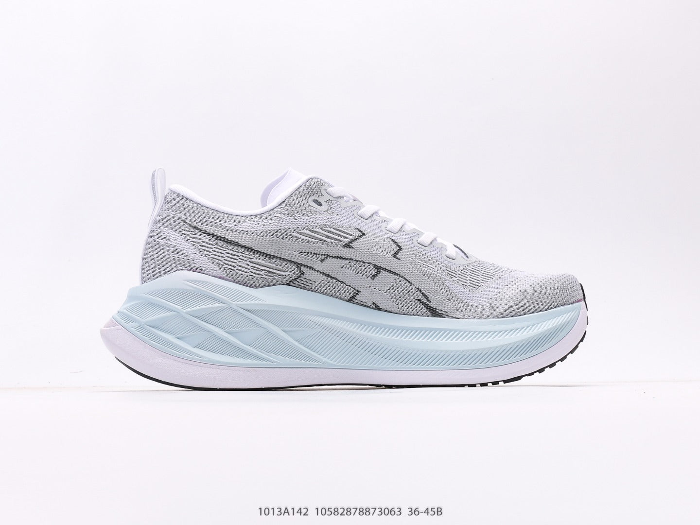 حذاء Asics Superblast 2 أبيض ورمادي بارد