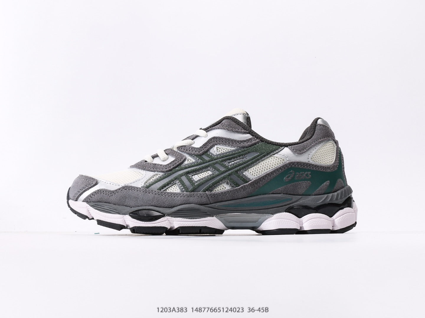 حذاء ASICS GEL-NYC "كريمي/رمادي فولاذي"