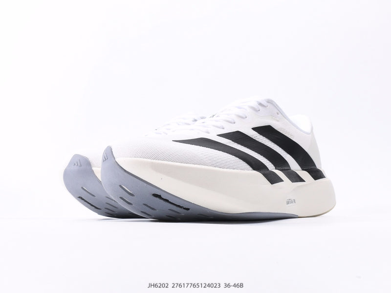 adidas Adizero Evo SL – White/Black | خفة الأداء وأناقة التصميم