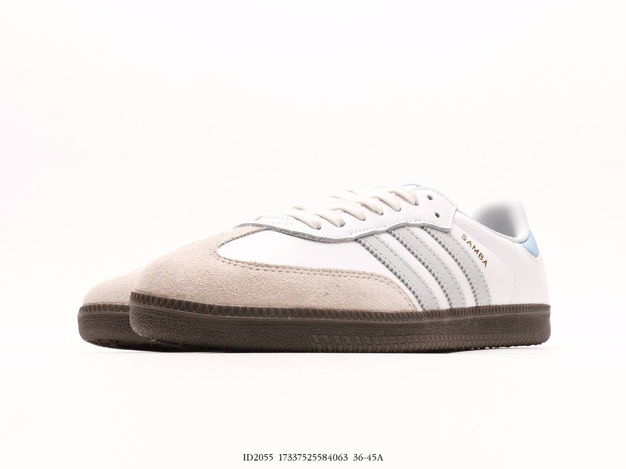 Adidas Samba OG White Halo Blue