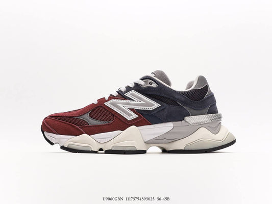 New Balance 9060 Wine Red Navy Grey