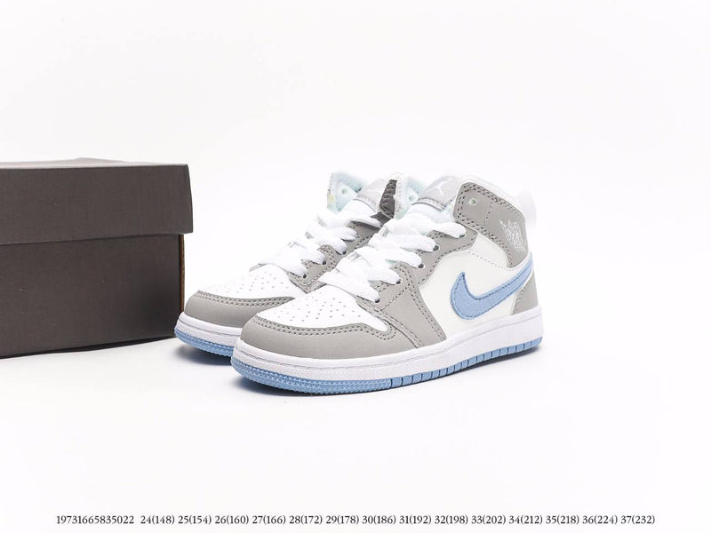 Jordan 1 Mid Grey Blue