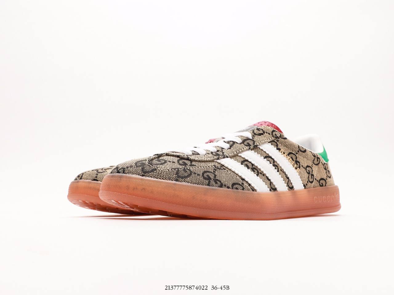 Adidas Gazelle X Gucci GG Monogram