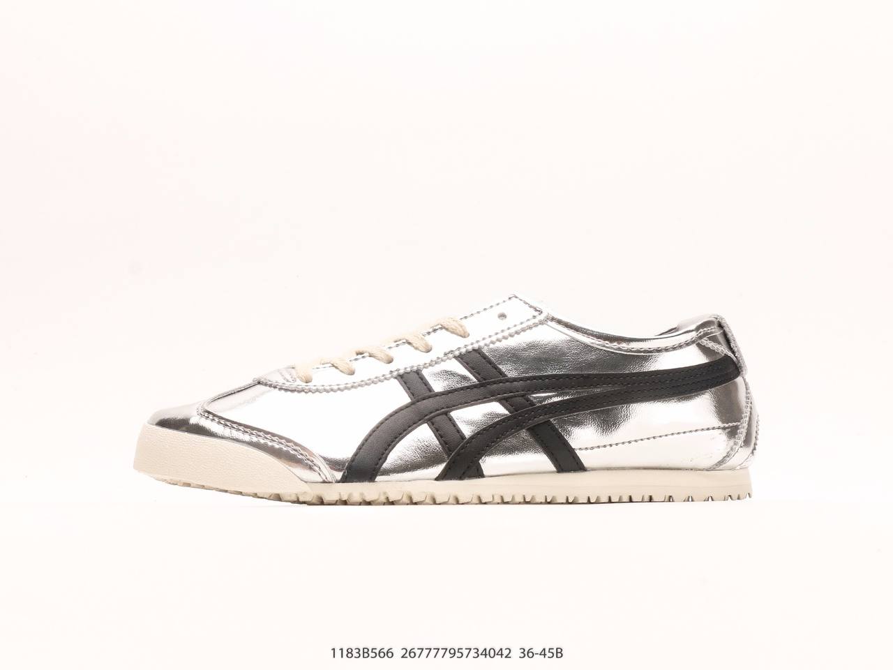 Asics Ointsuka Tiger Mexico 66 Pure Silver Black