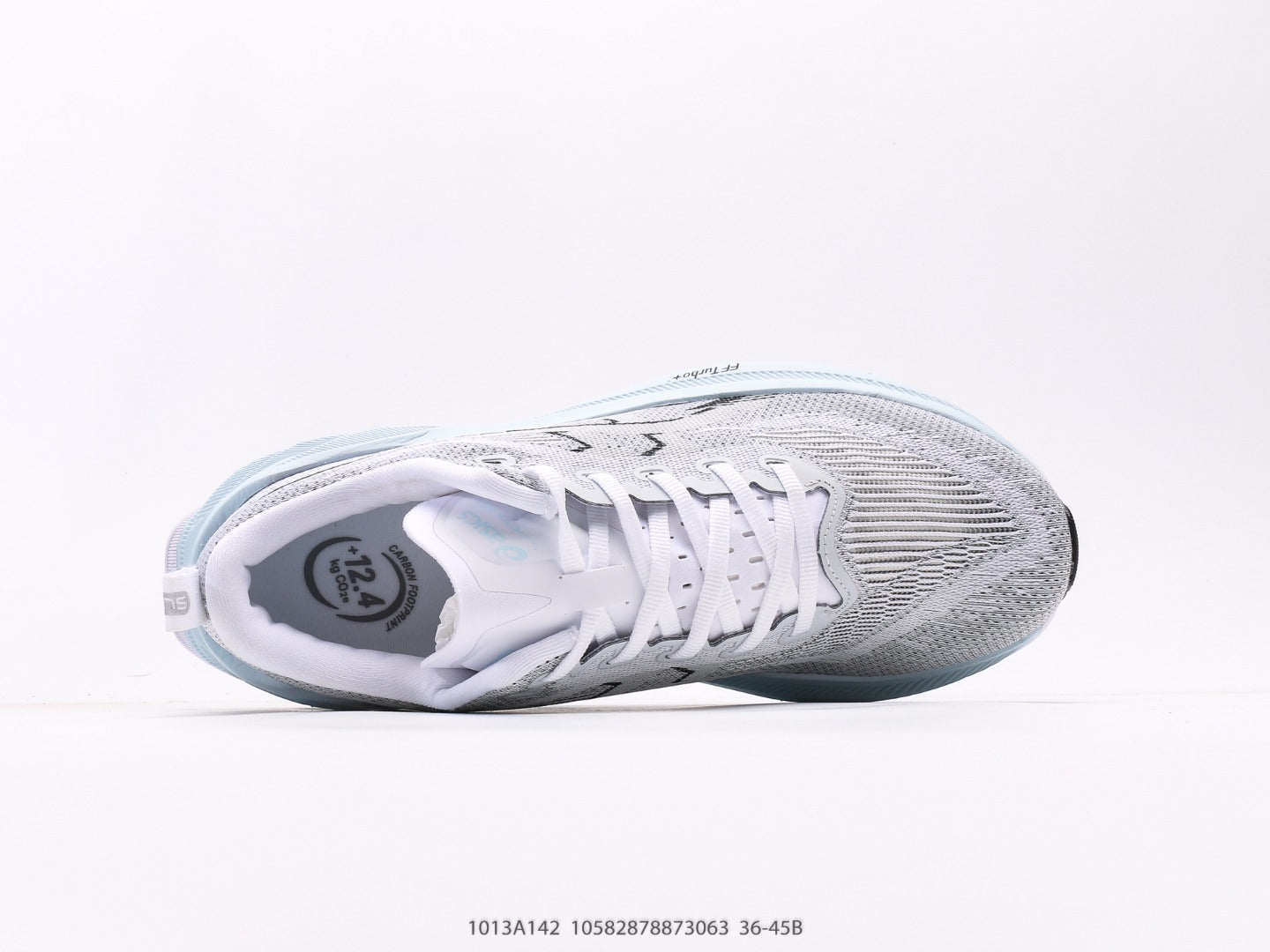 حذاء Asics Superblast 2 أبيض ورمادي بارد