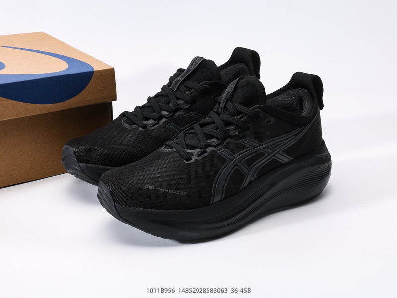 ASICS Gel-Nimbus 27 Black Graphite Grey
