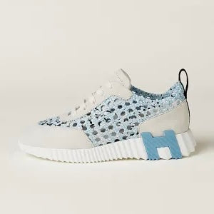 Hermes Sneakers Bouncing Blue Clair Blanc