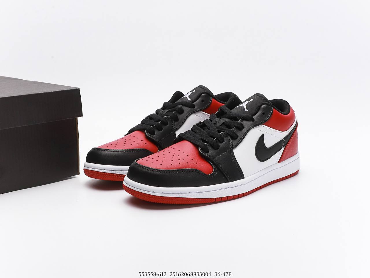 Jordan 1 Low Bred Toe