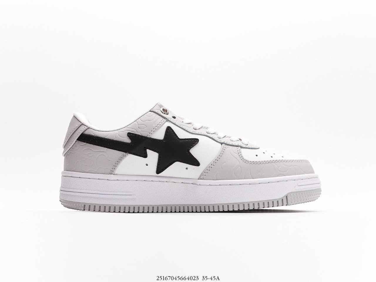 A Bathing Ape Bape Sta Low Grey Black