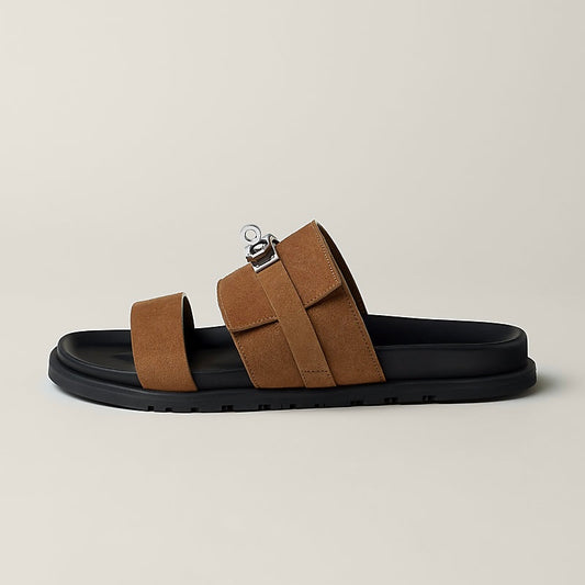 Jackson sandal Brun Fumé