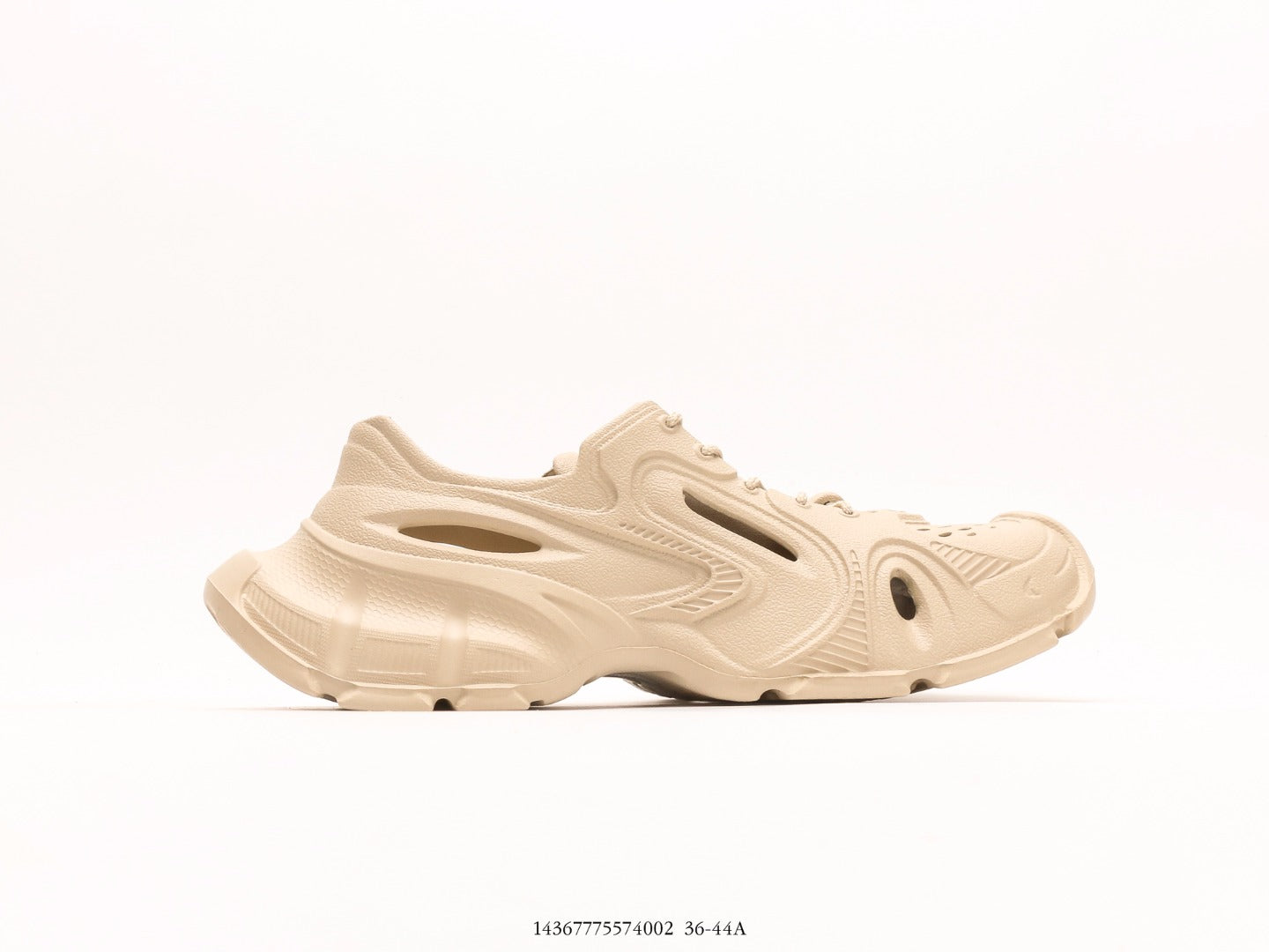 حذاء Balenciaga HD برباط باللون البيج