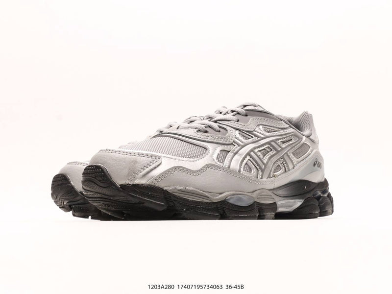Asics Gel-NYC Grey Black Suede