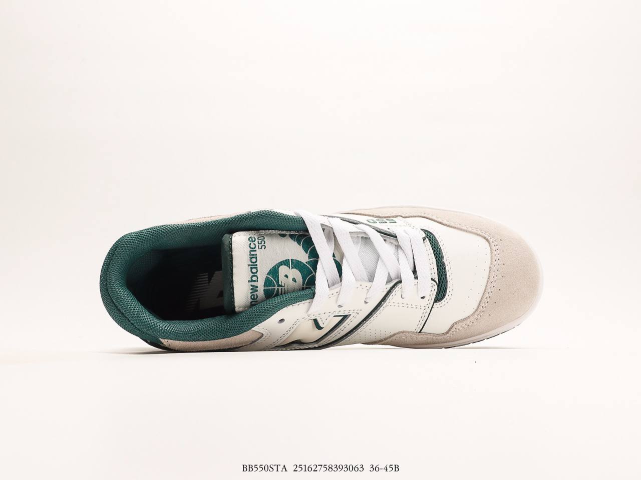 New Balance 550 Amie Leon Dore White Green