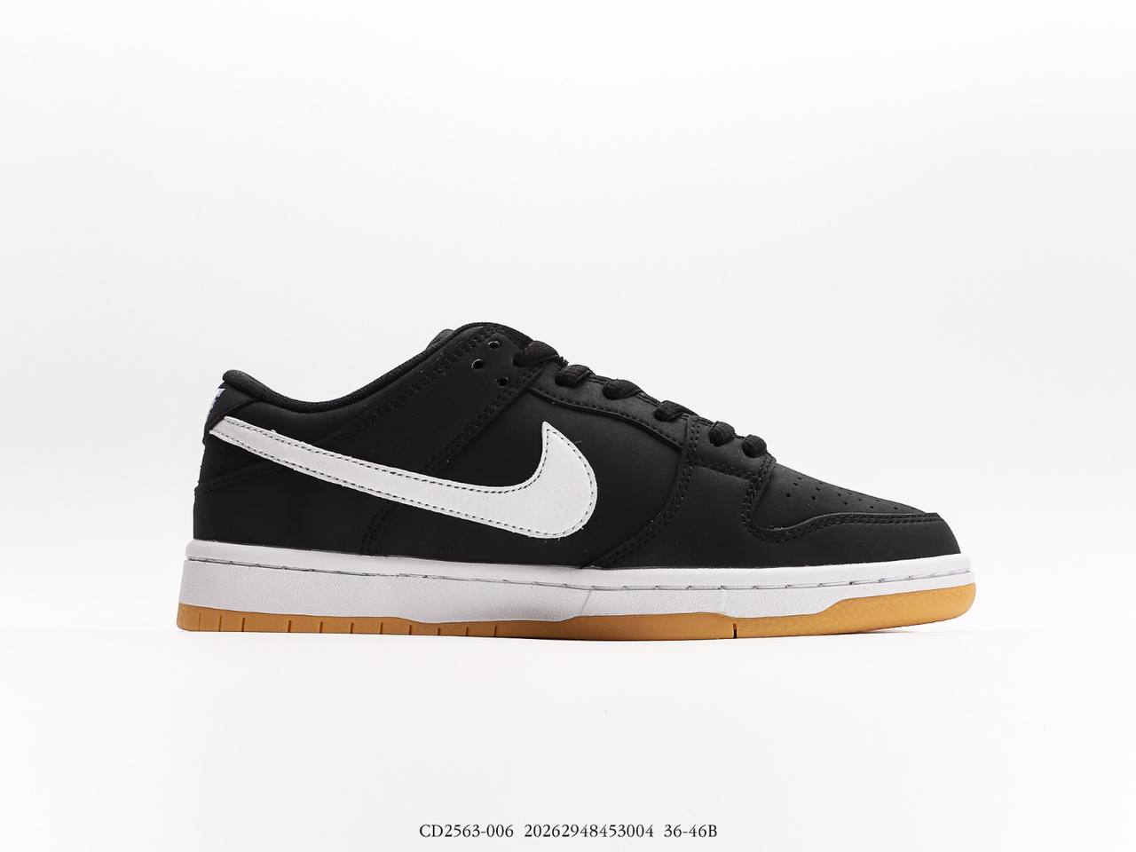 Nike SB Dunk Low Pro Zoom Black Gum