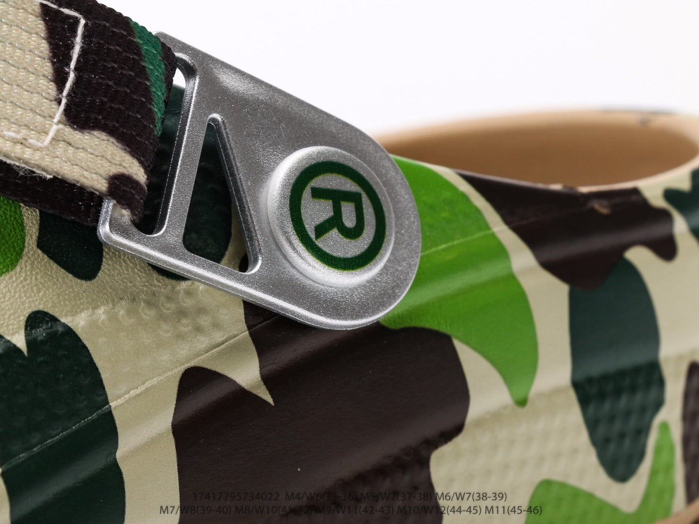 Crocs Classic Clog A Bathing Ape ABC Camo Green