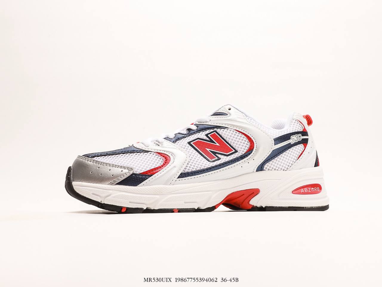 New Balance 530 White Red Blue