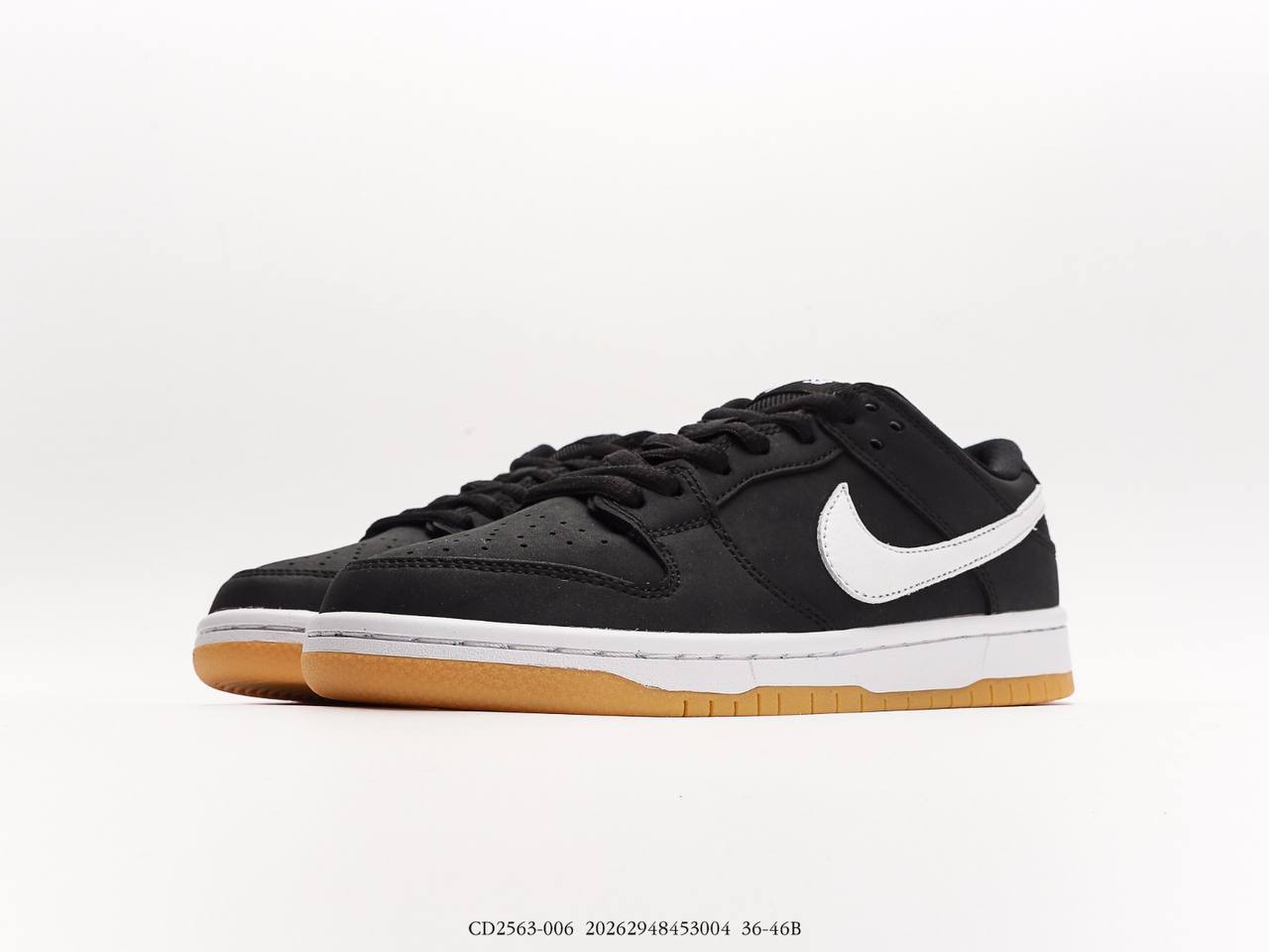 Nike SB Dunk Low Pro Zoom Black Gum