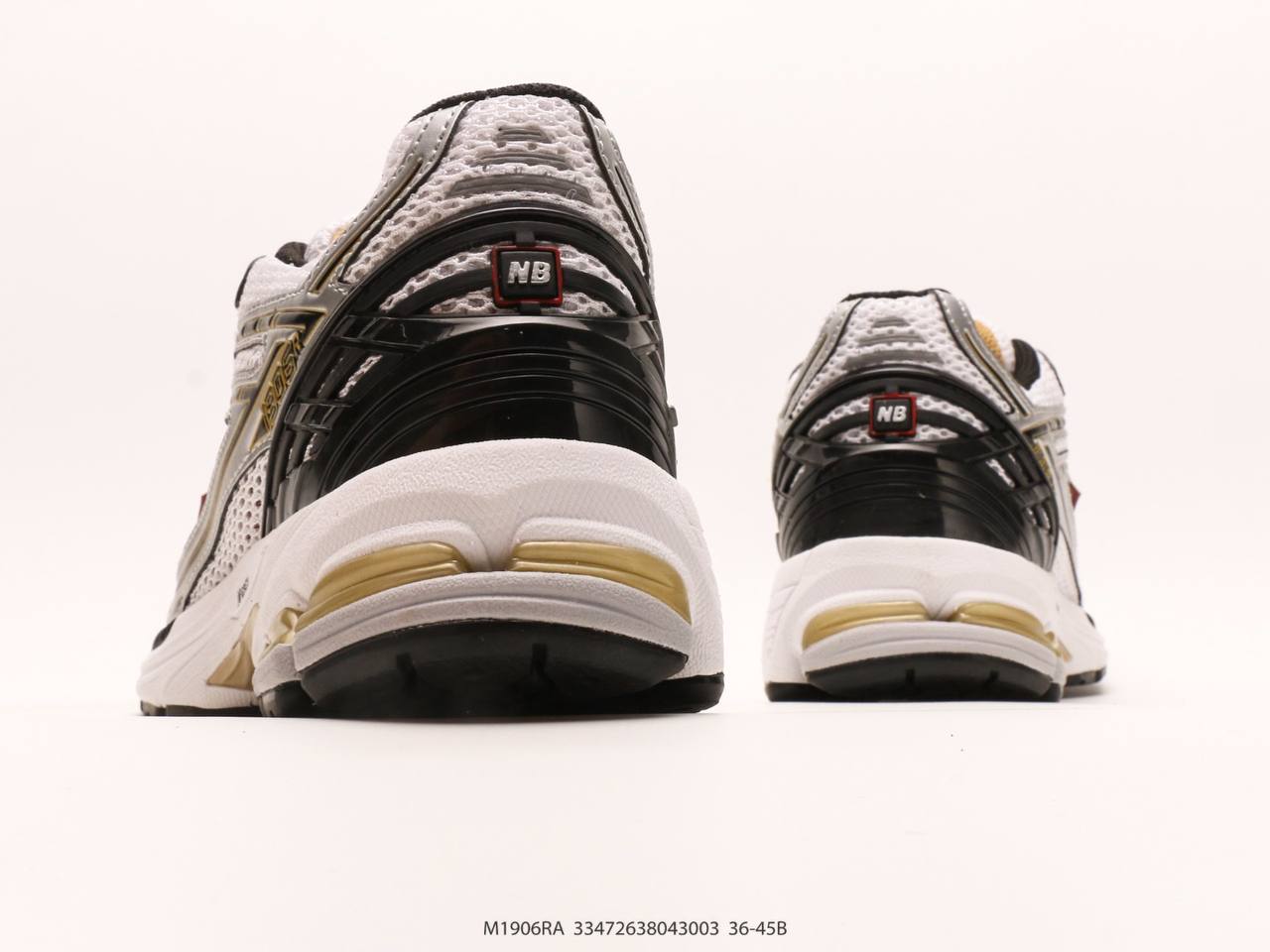 New Balance 1906 White Metallic Gold